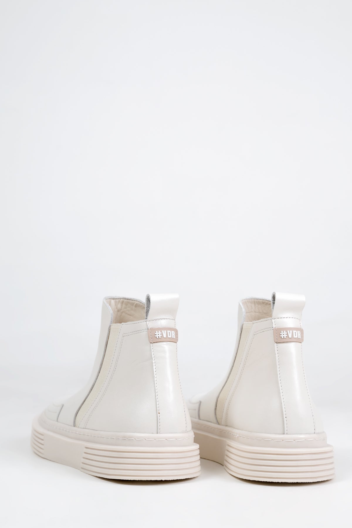 Off White Ankle Boots Bianca