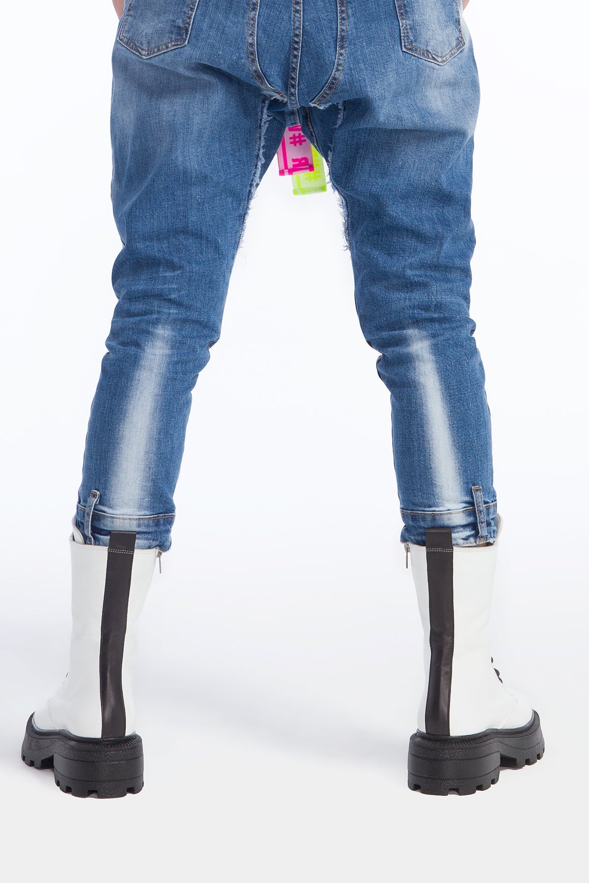 Bianco Ankle Boots Frankenstein