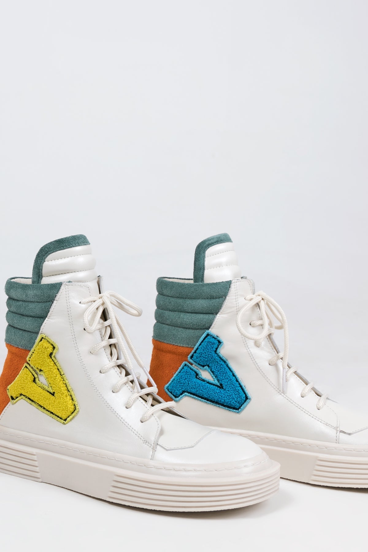 Off White Ankle Boots Fuji