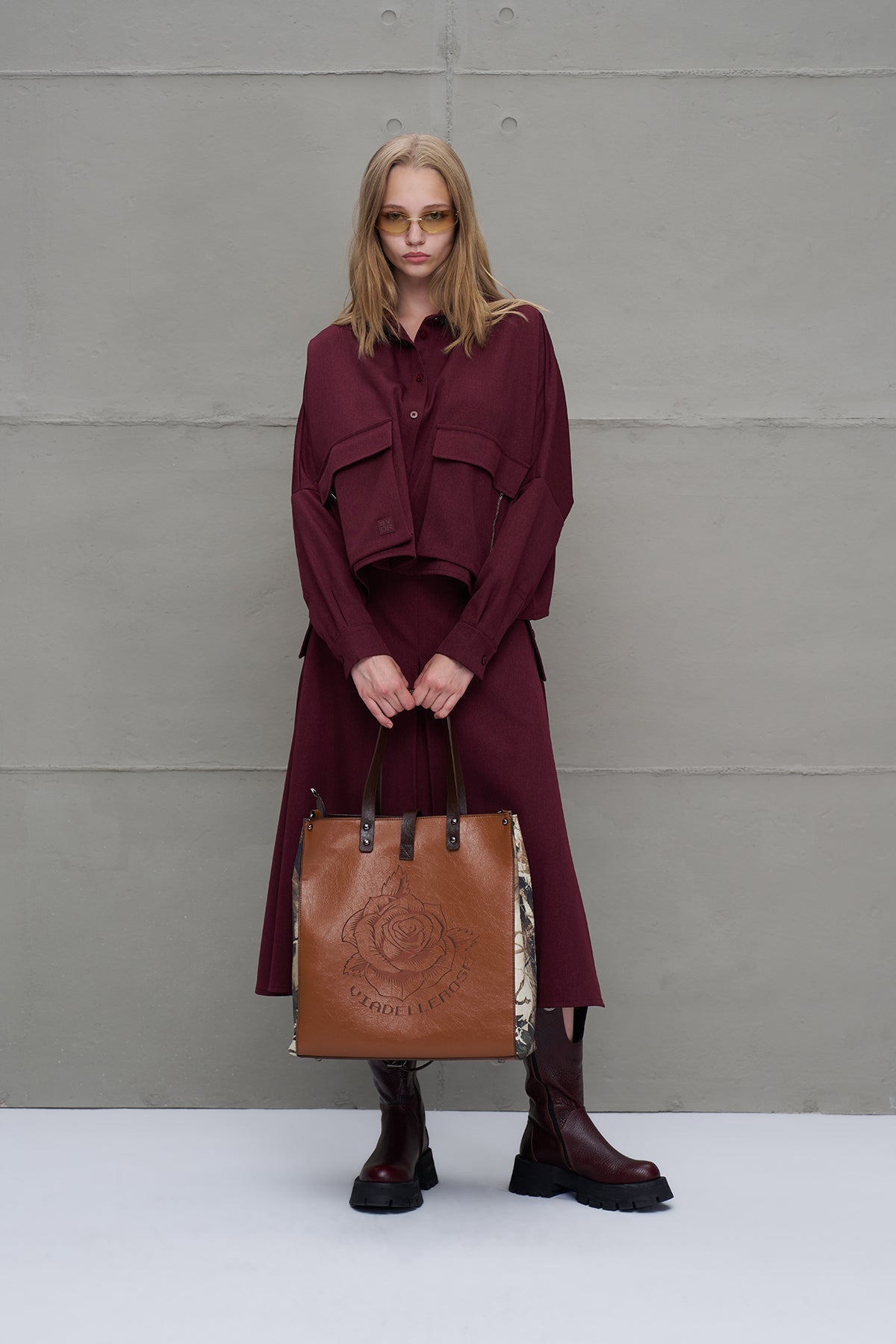 Brown Tote Bag Jungle