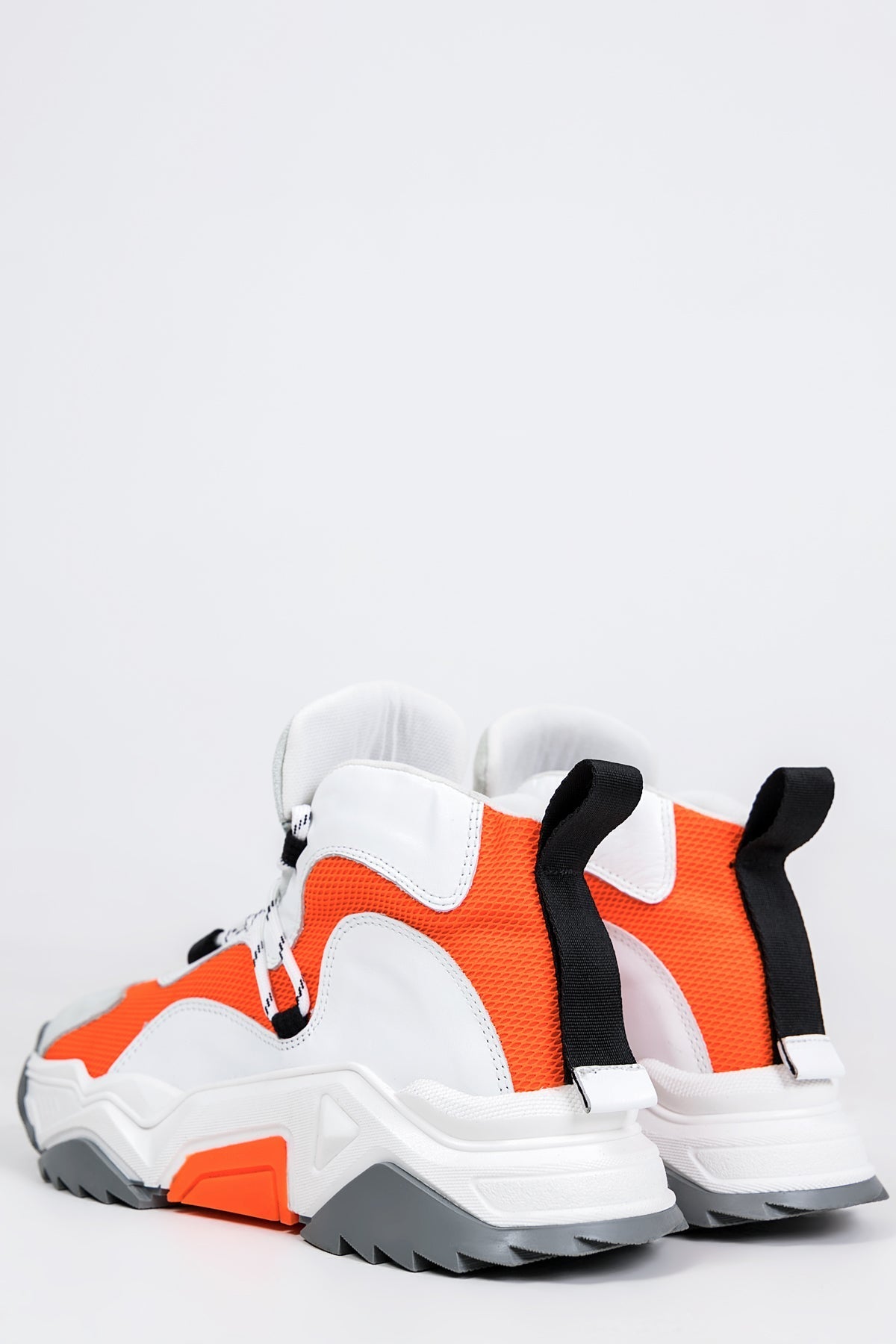 Bianco Orange Sneakers Lee