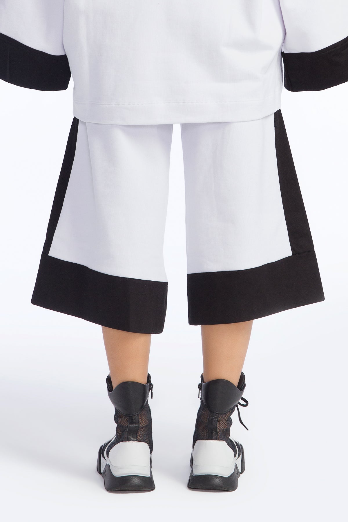 Nero Bianco Ankle Boots Orca