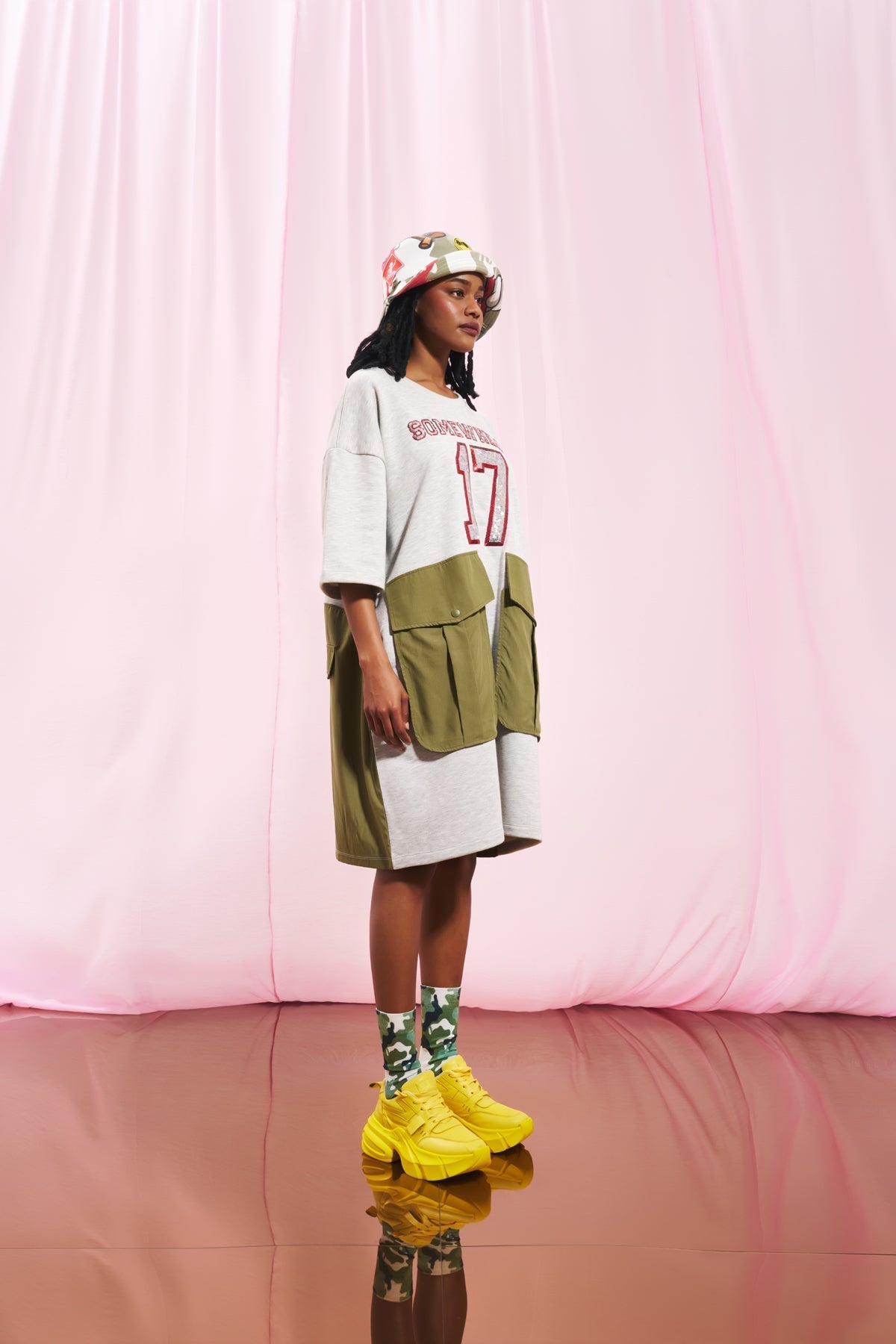 Yellow Sneakers Schiuma