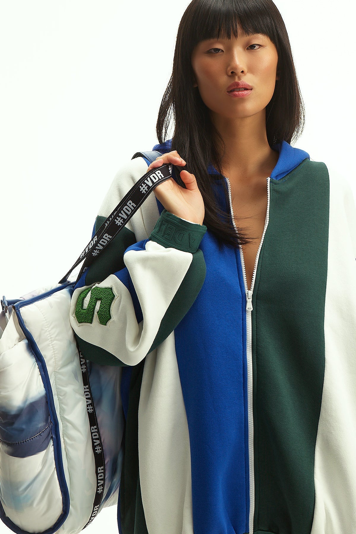 Off White Blu Bag Stripe2