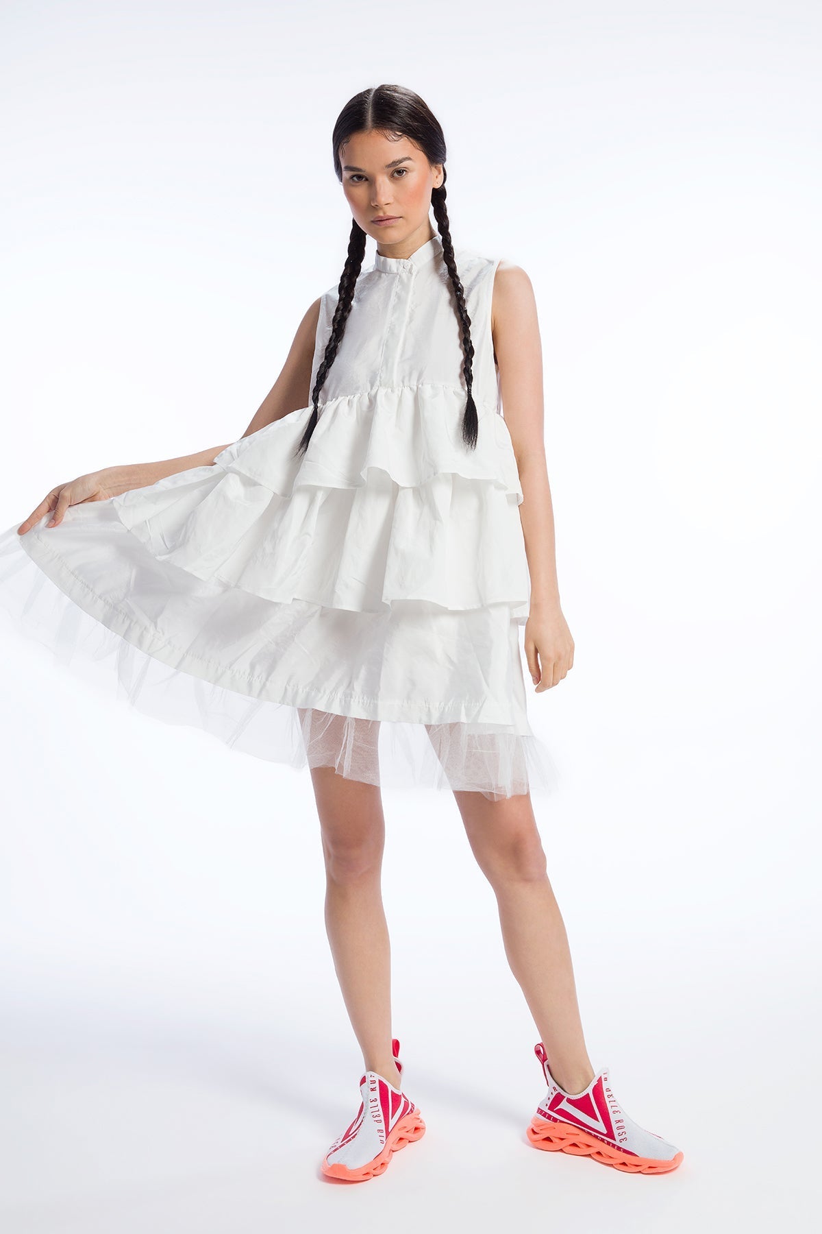 Off White Dress 9055