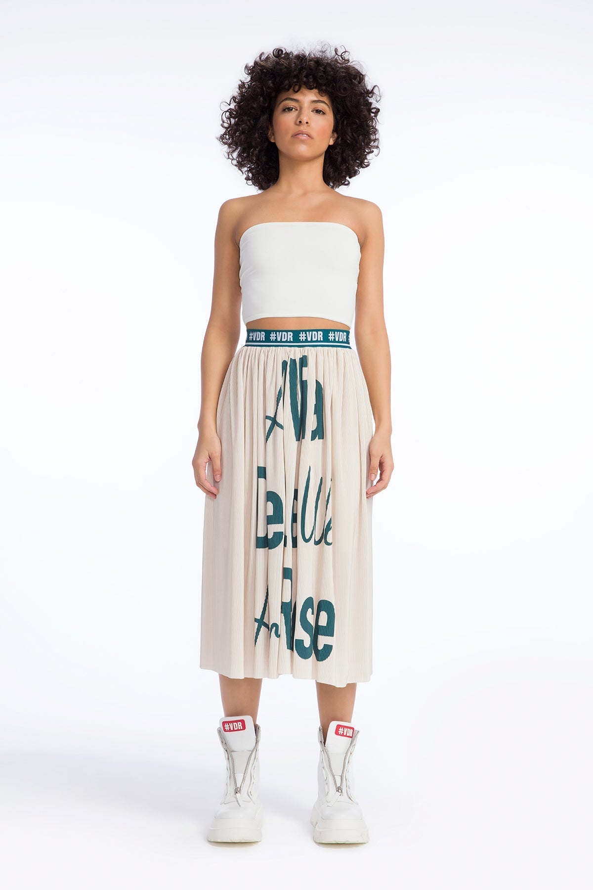 Beige Skirt 9470