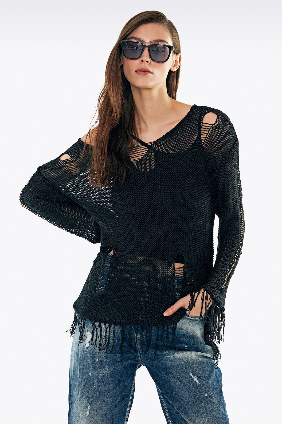 Nero Pullover 11114