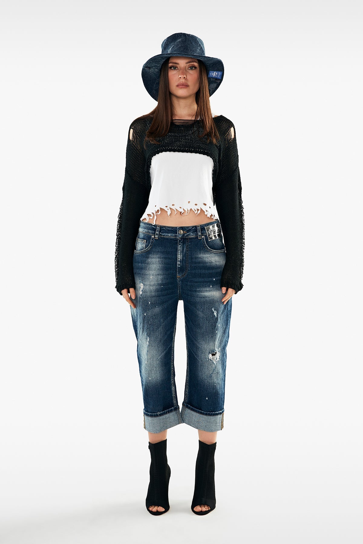 Nero Knit Top 11124