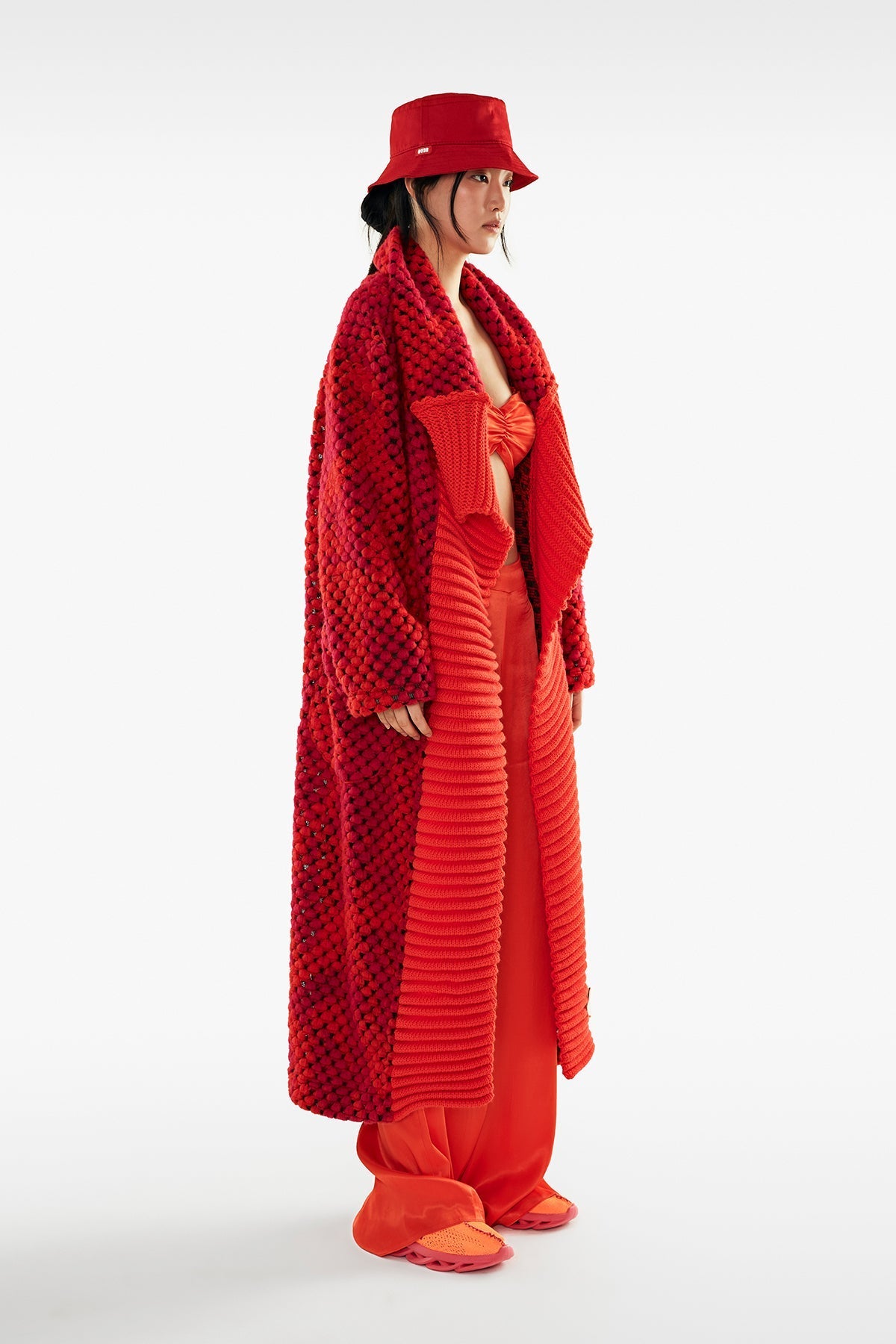 Orange Cardigan 11193