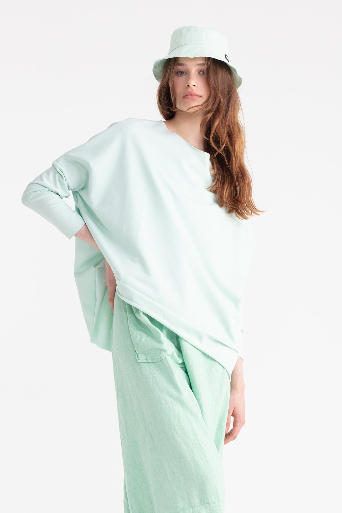 Verde Pastello Sw-shirt 11236