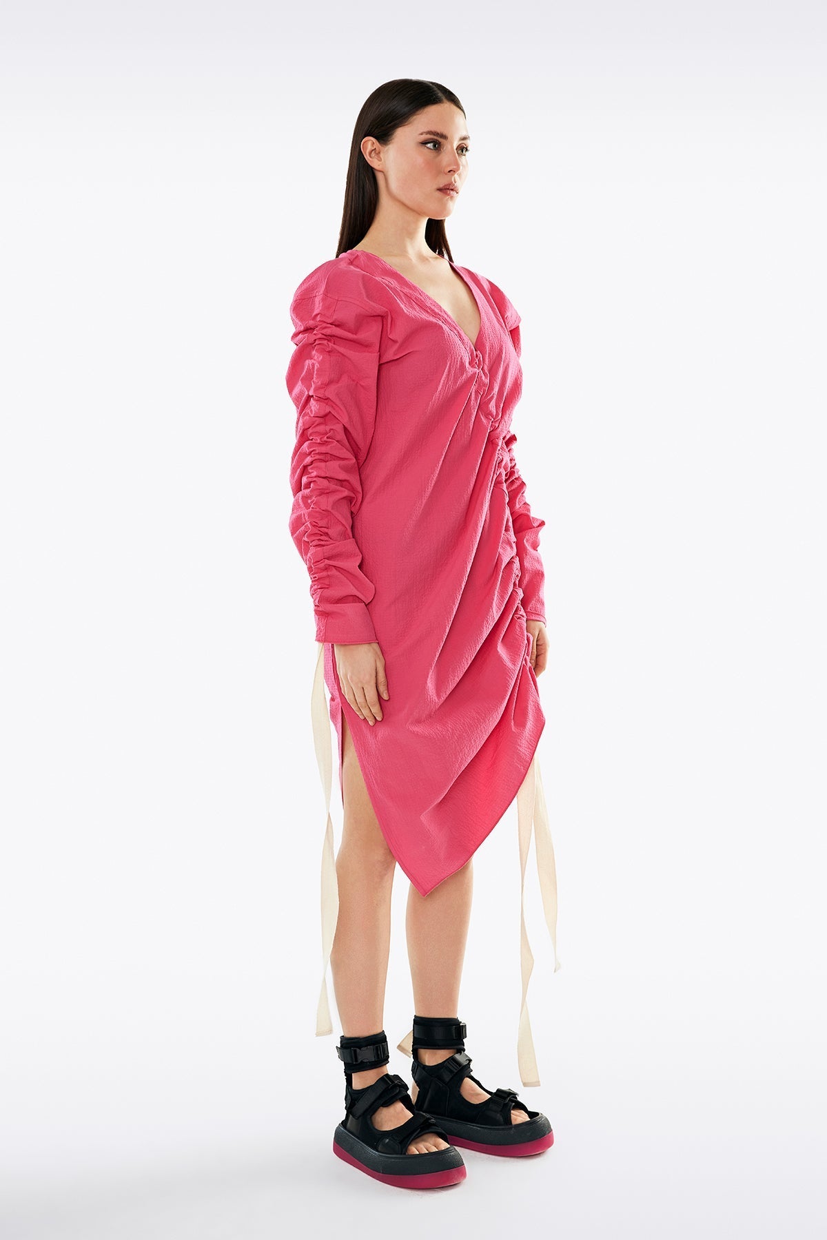 Fuxia Dress 11299