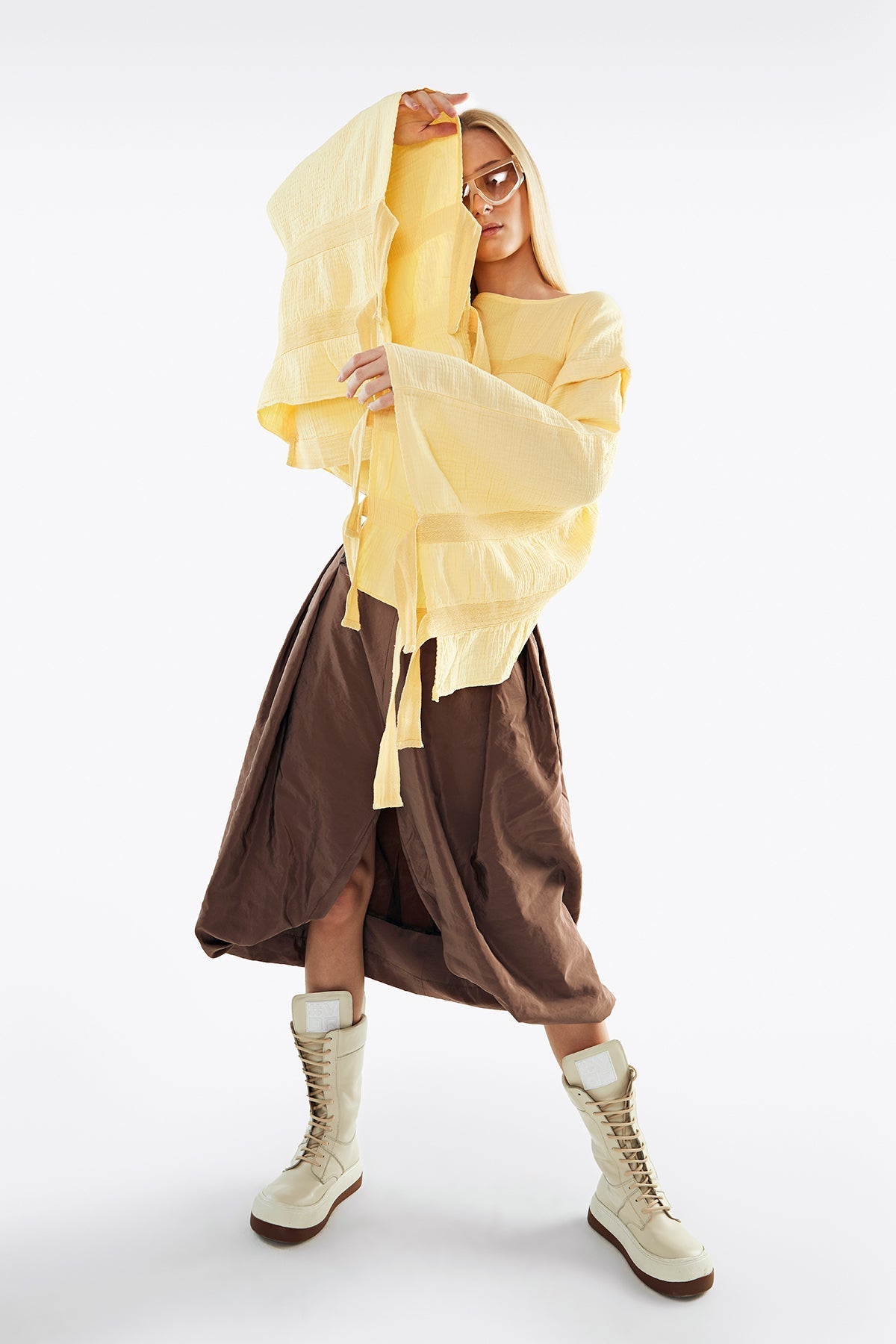 Giallo Pastello Kimono Top 11300