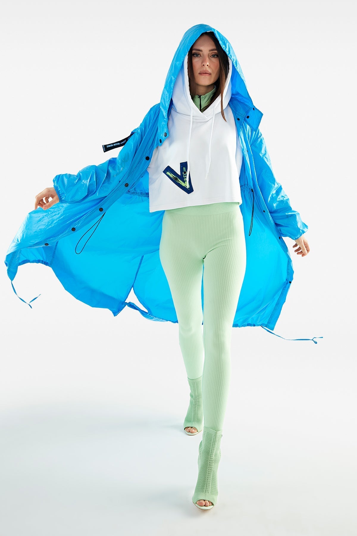 Verde Pisello Leggings 11329