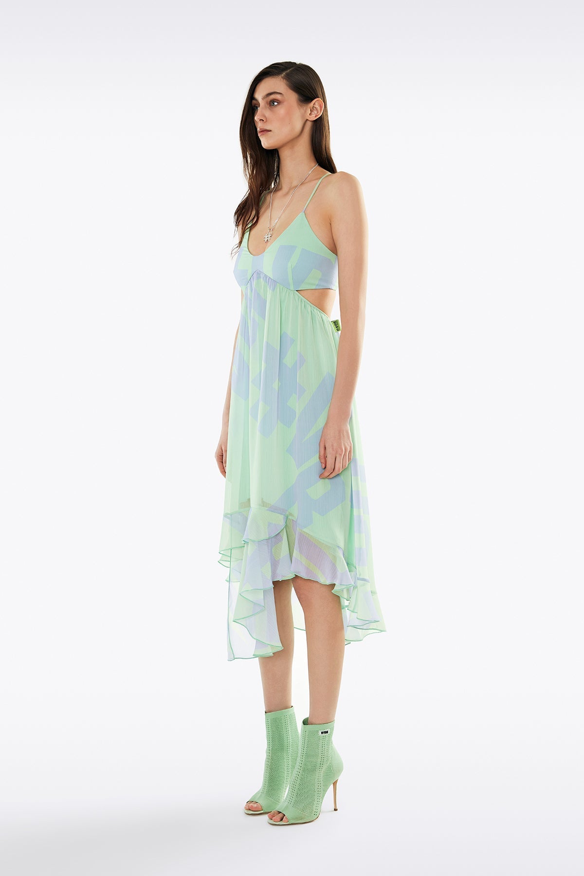 Verde Pisello Dress 11412