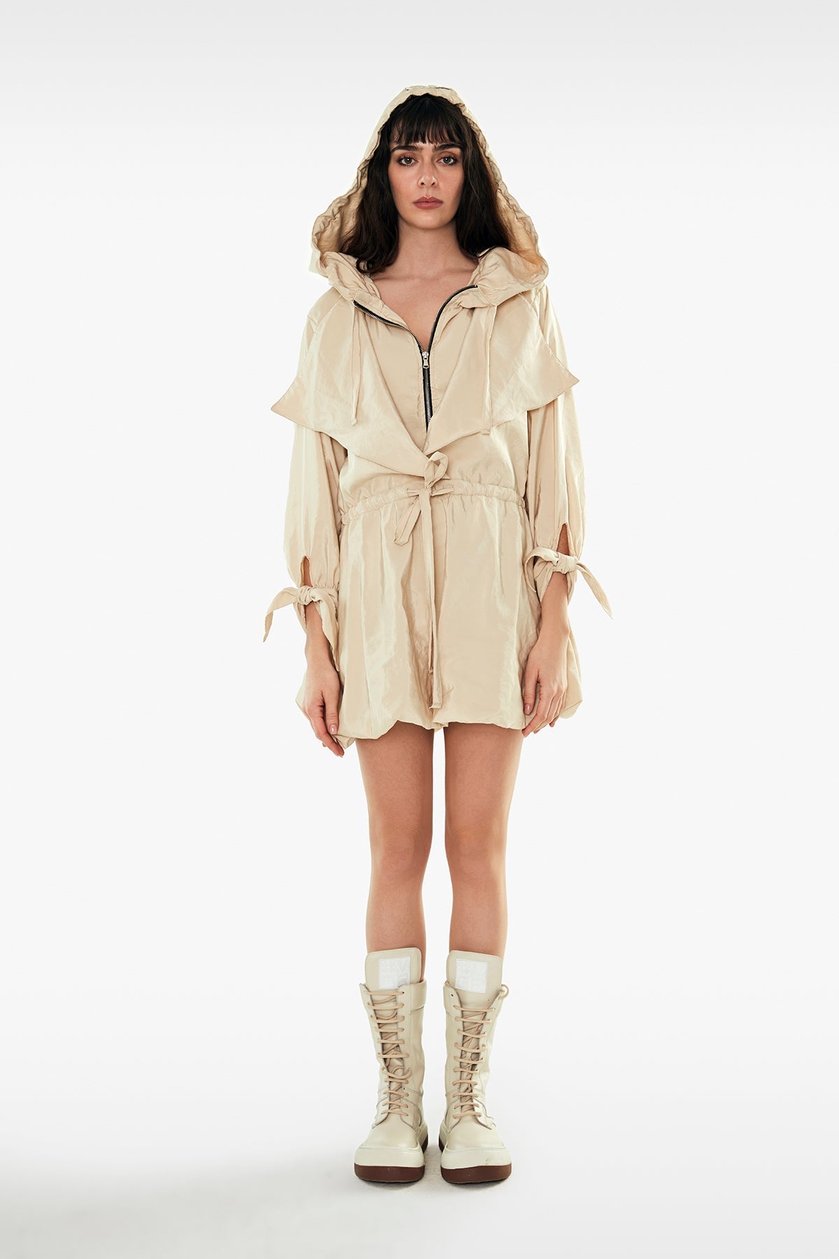 Beige Dress 11508
