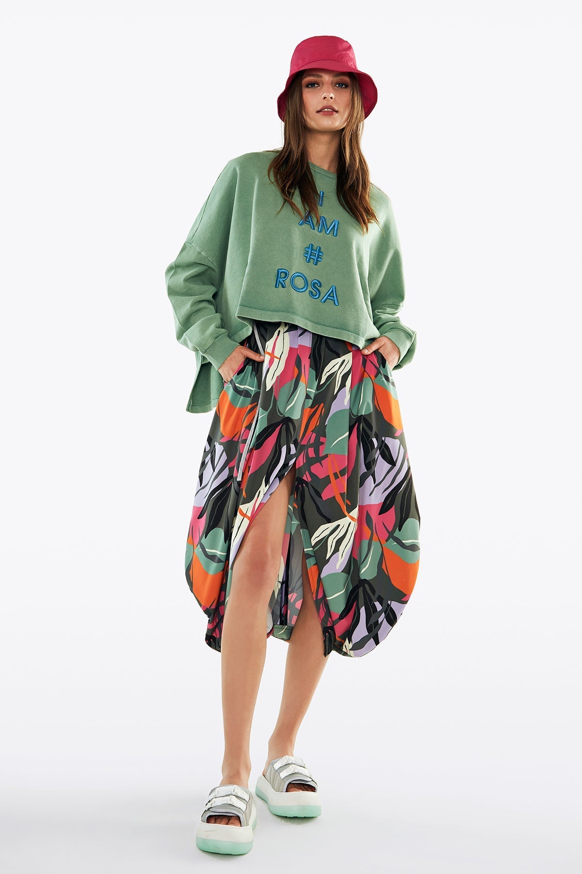 Multicolor Skirt 11539