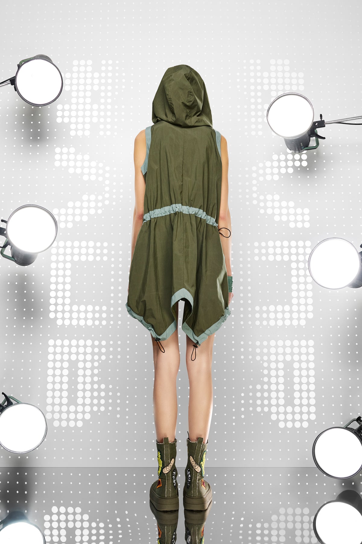 Kaki Coat 15227