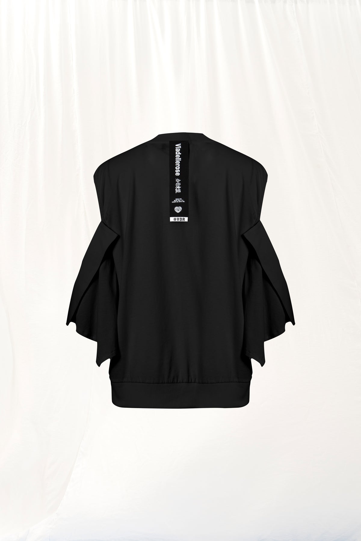Black Cut-out T-shirt 17056