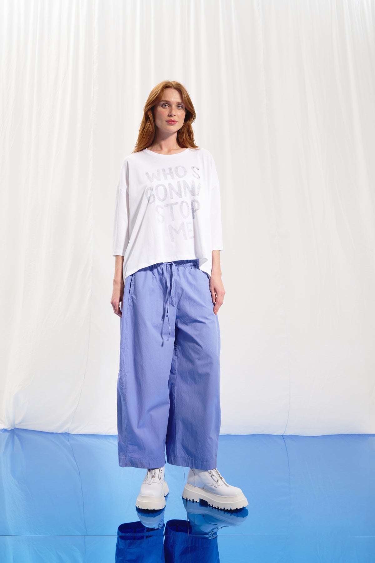 White T-shirt 17077