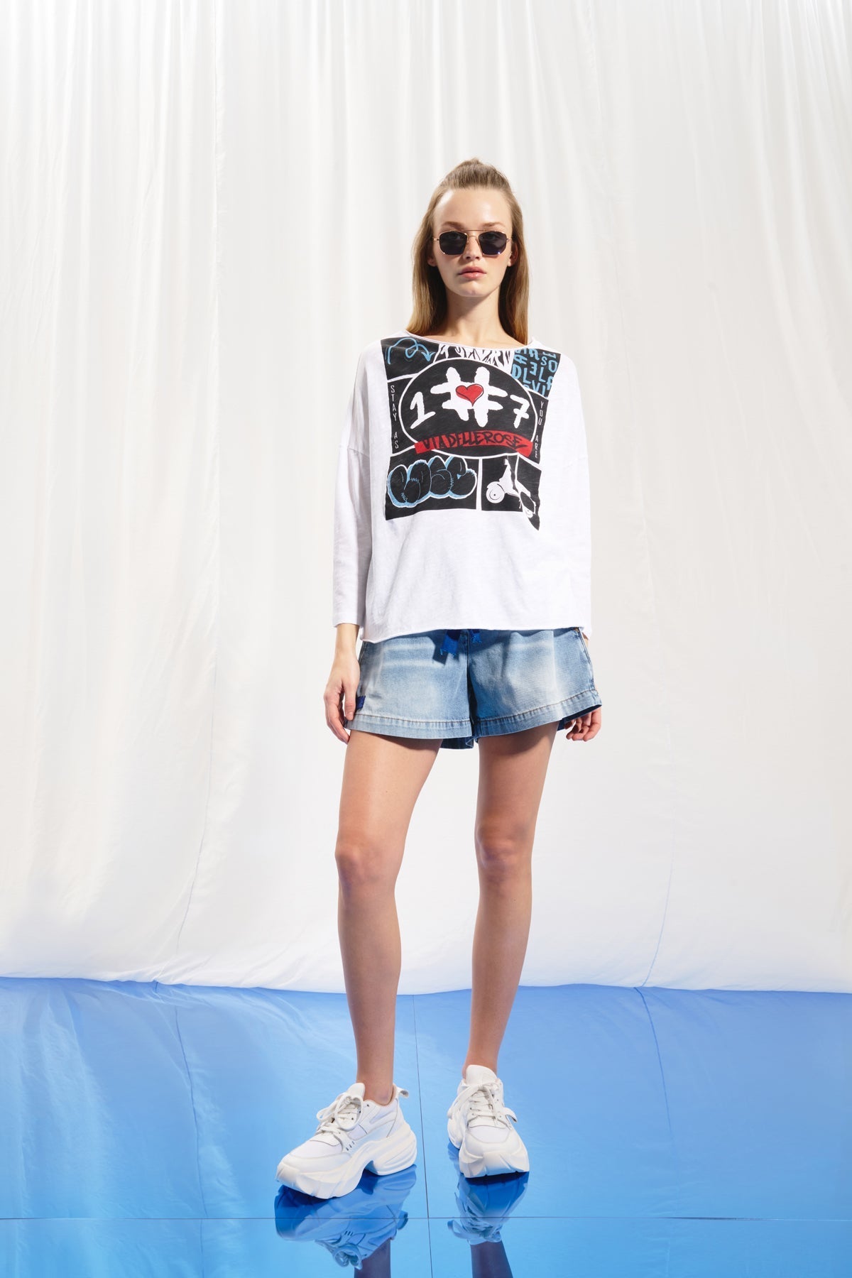 White T-shirt 17079