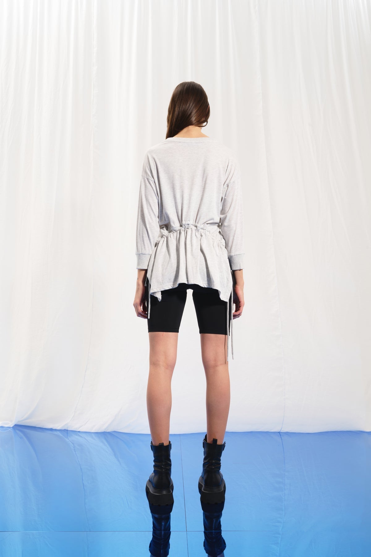 Light Grey Melange T-shirt 17085
