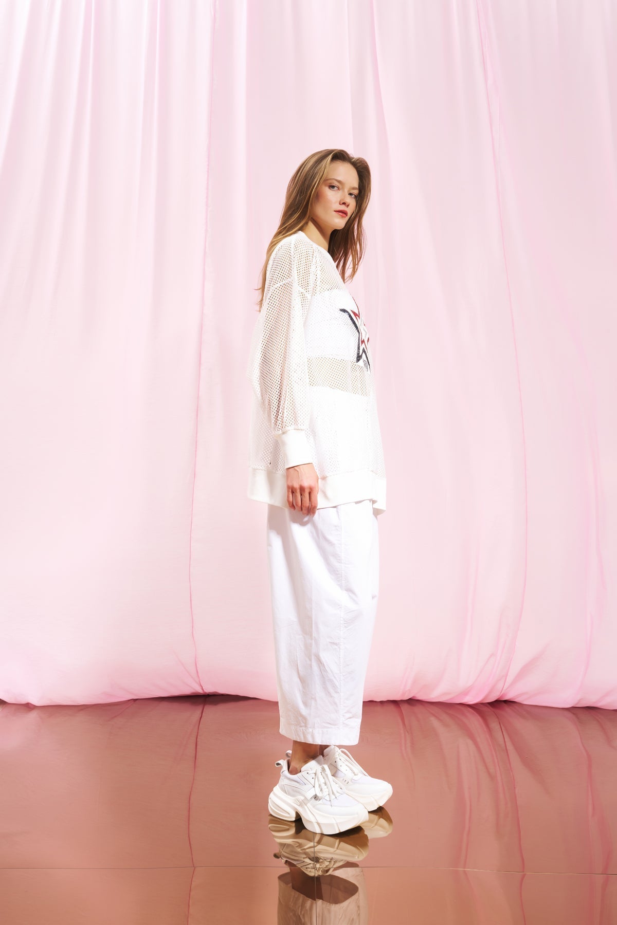 White Trousers 17107