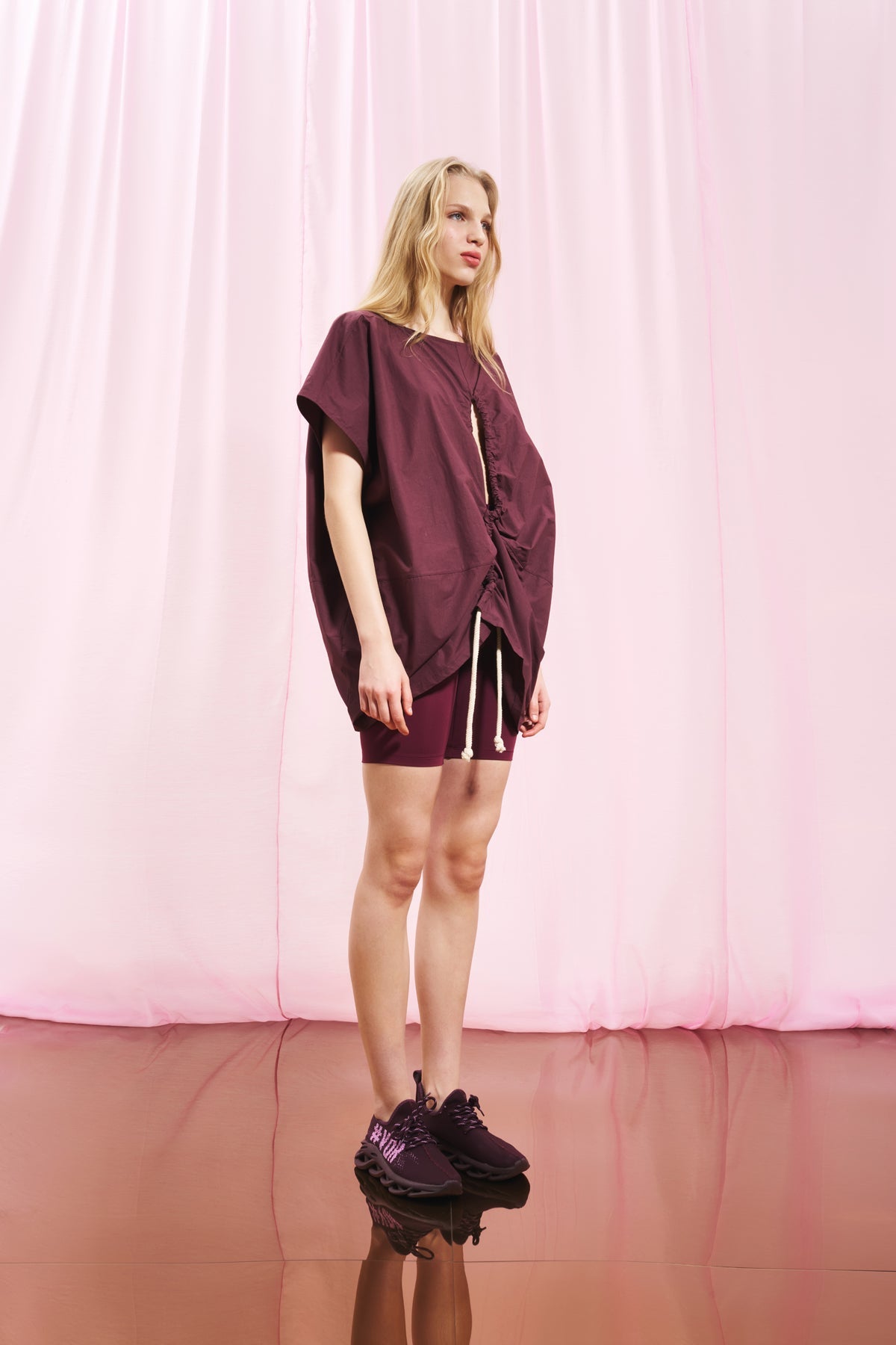 Burgundy Tunic 17109