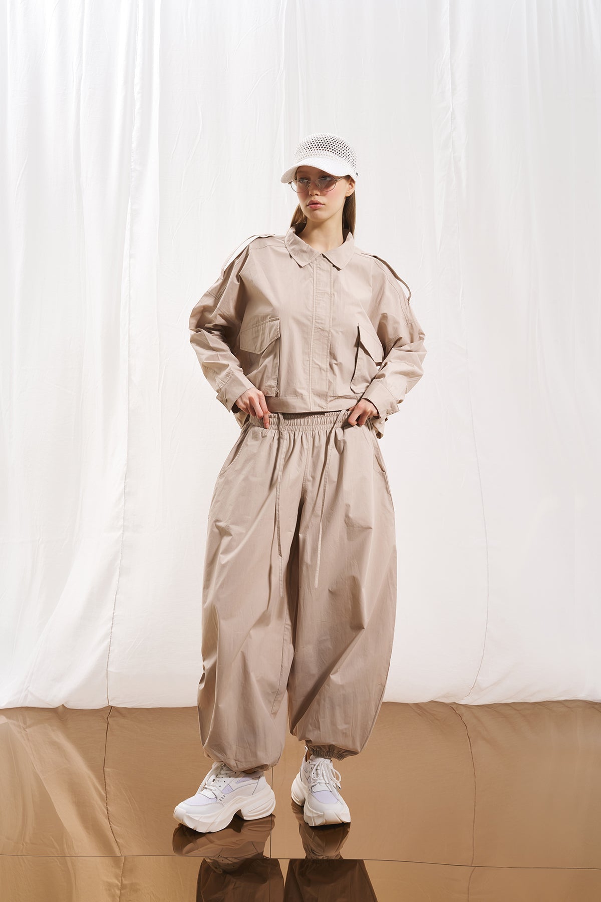 Beige Trousers 17128