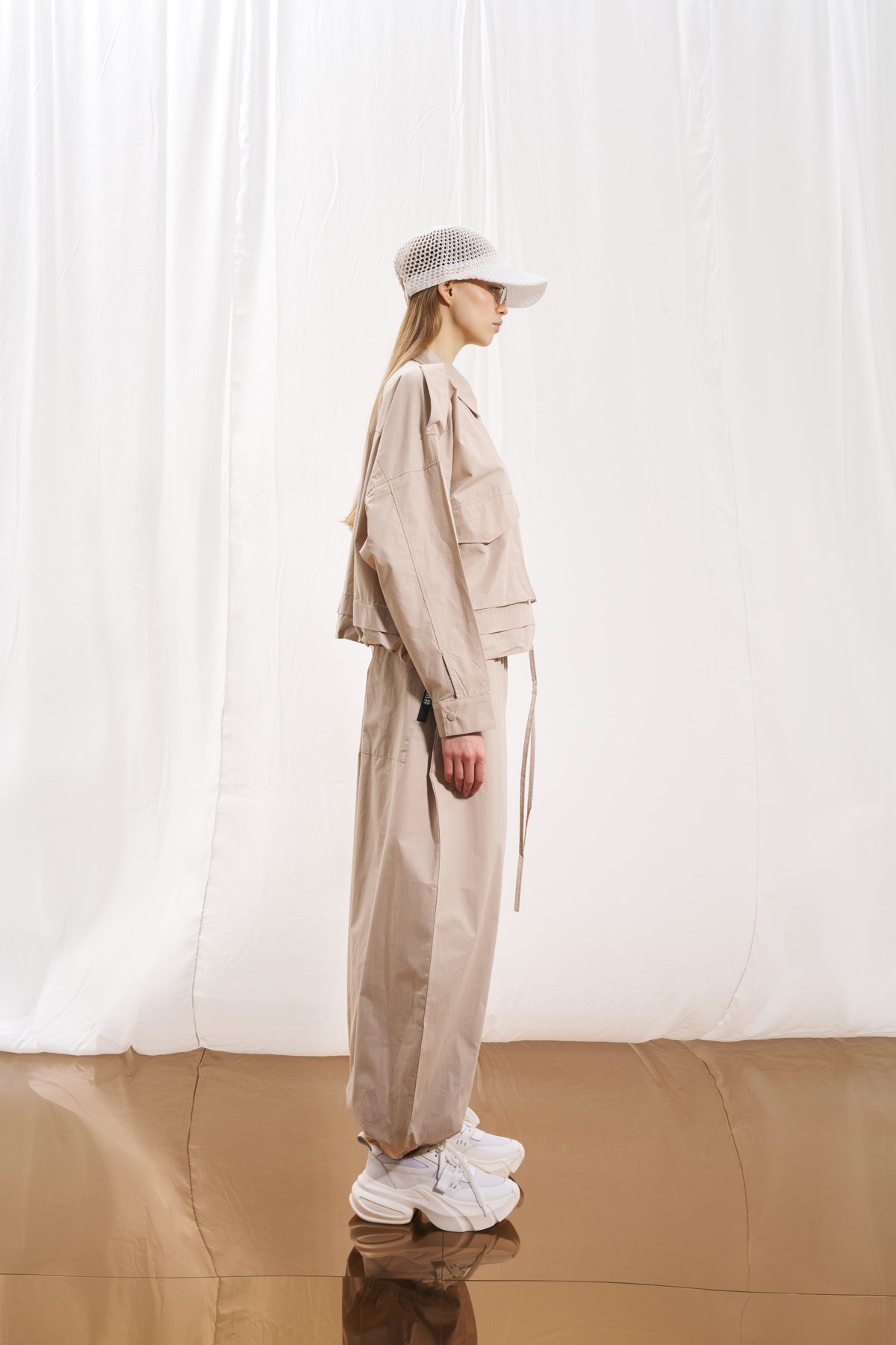 Beige Trousers 17128