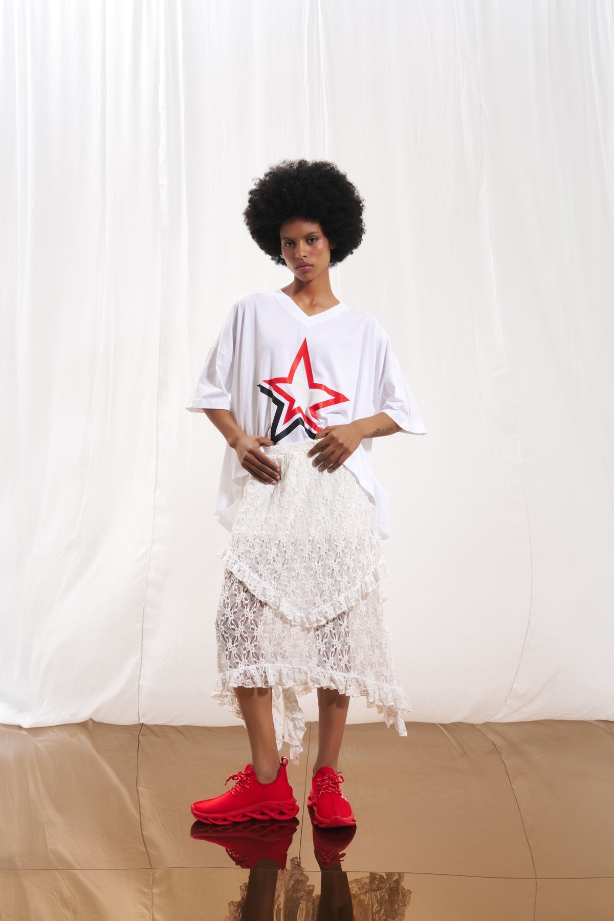 White Skirt 17134