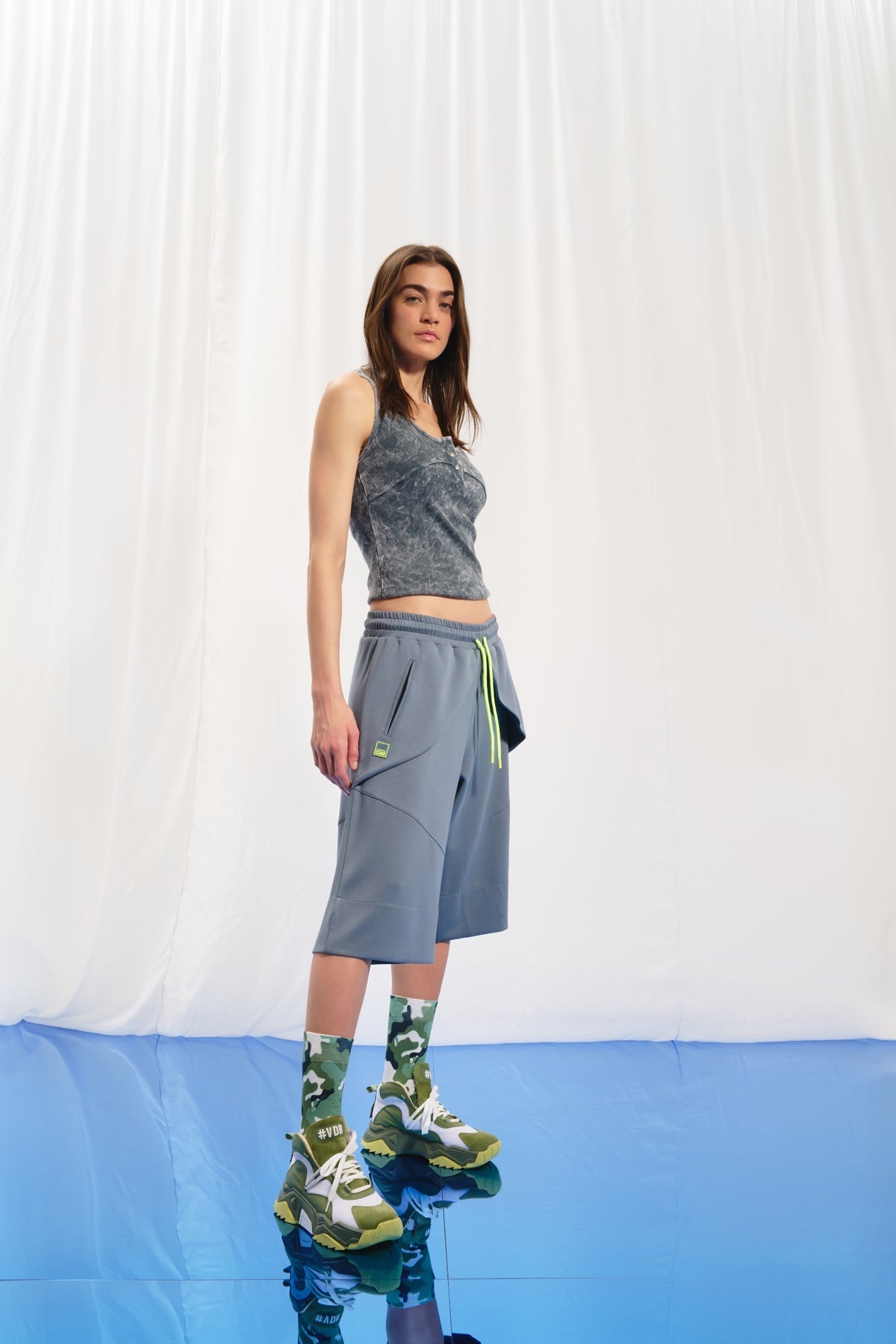 Grey Shorts 17145
