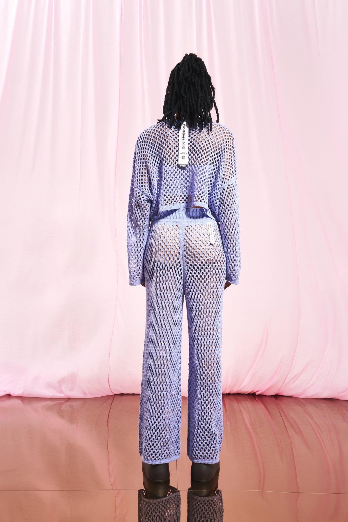 Lilac Knit Sweater 17171
