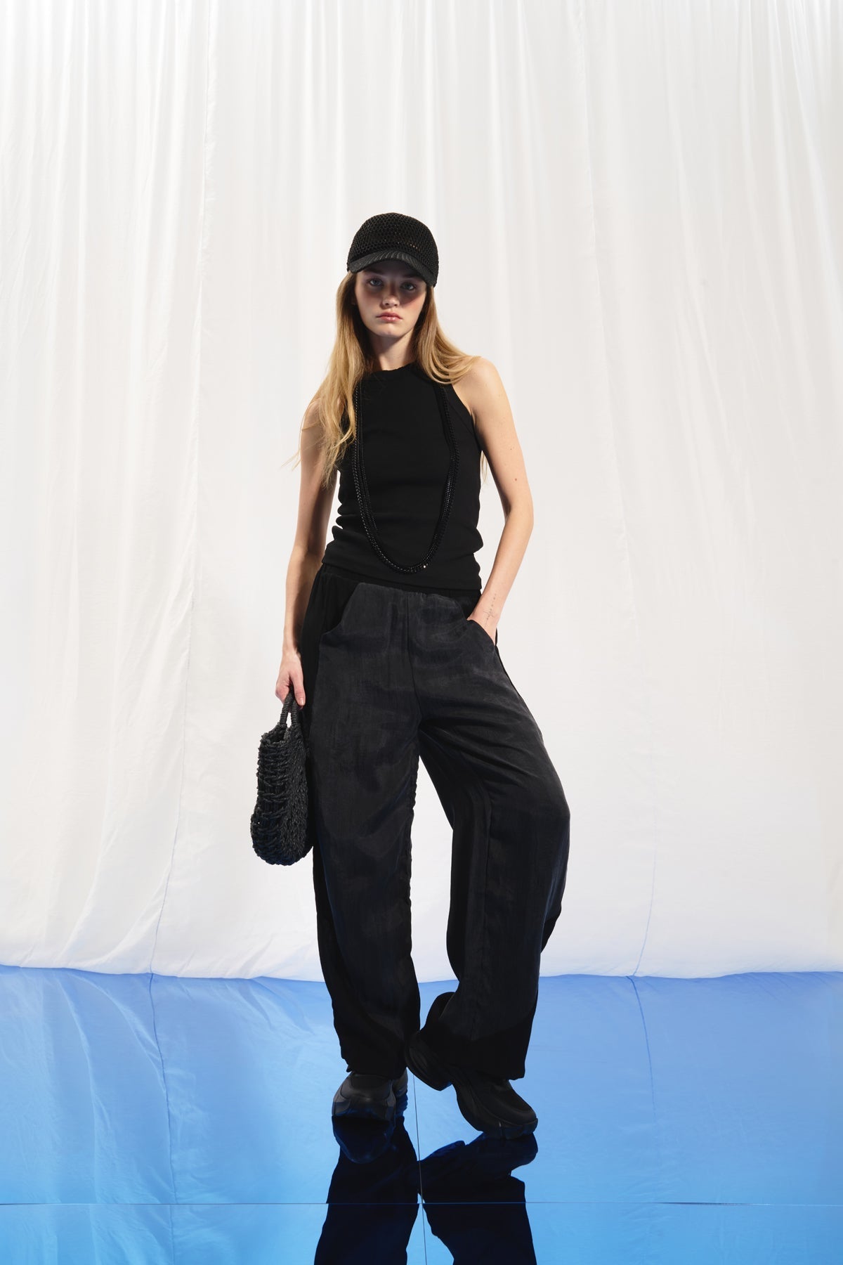 Anthracite Black Trousers 17208