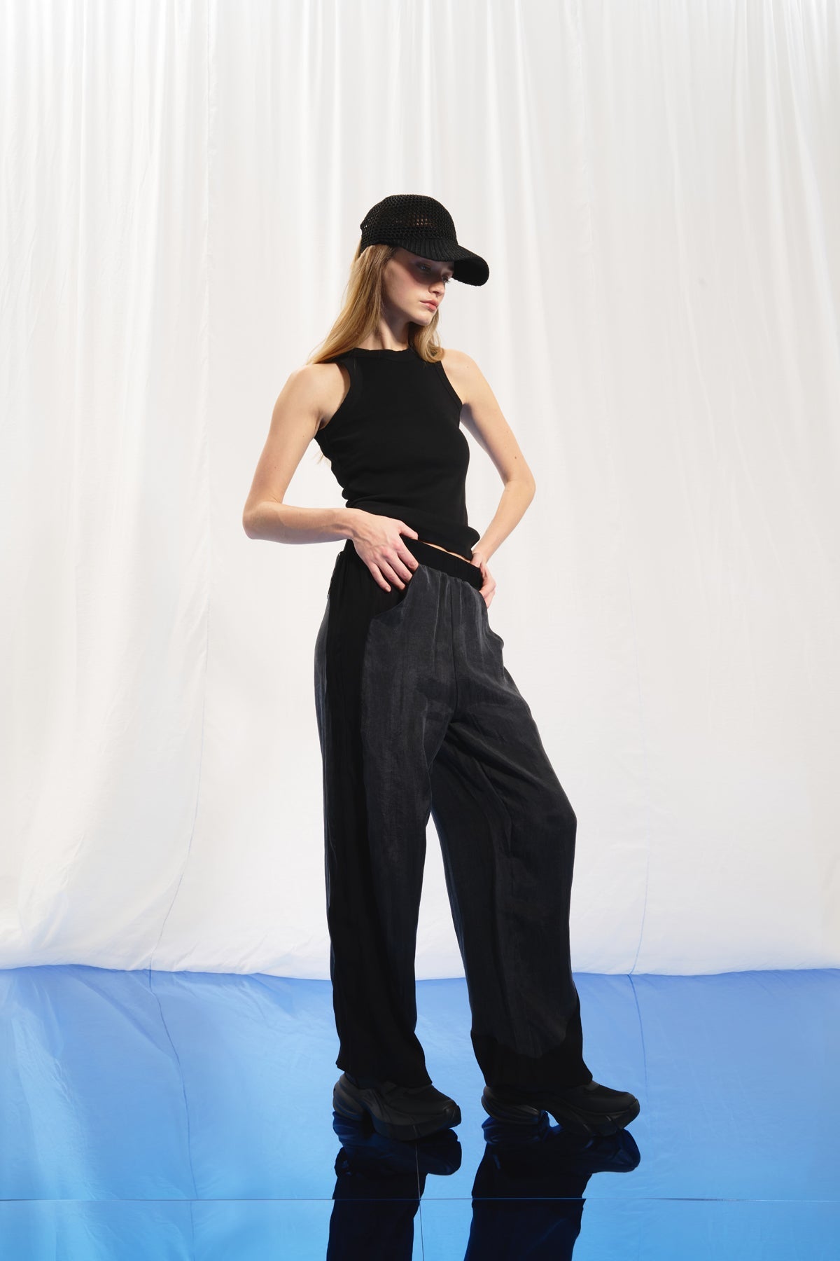 Anthracite Black Trousers 17208