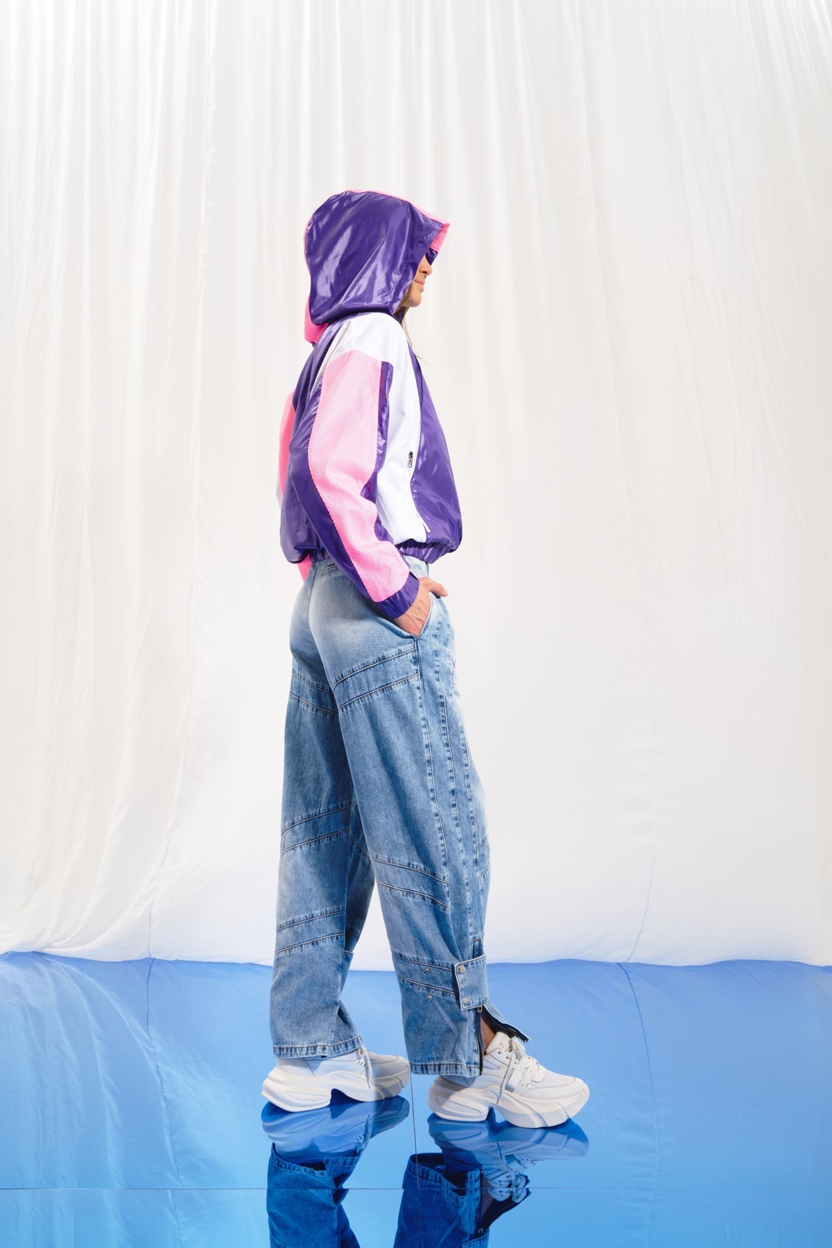 Light Blue Denim Trousers 17225