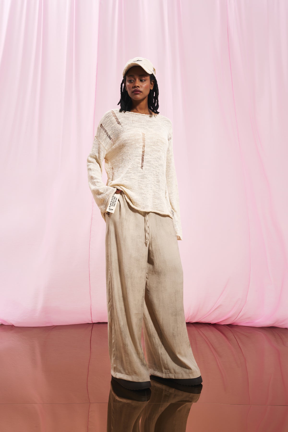 Beige Trousers 17252