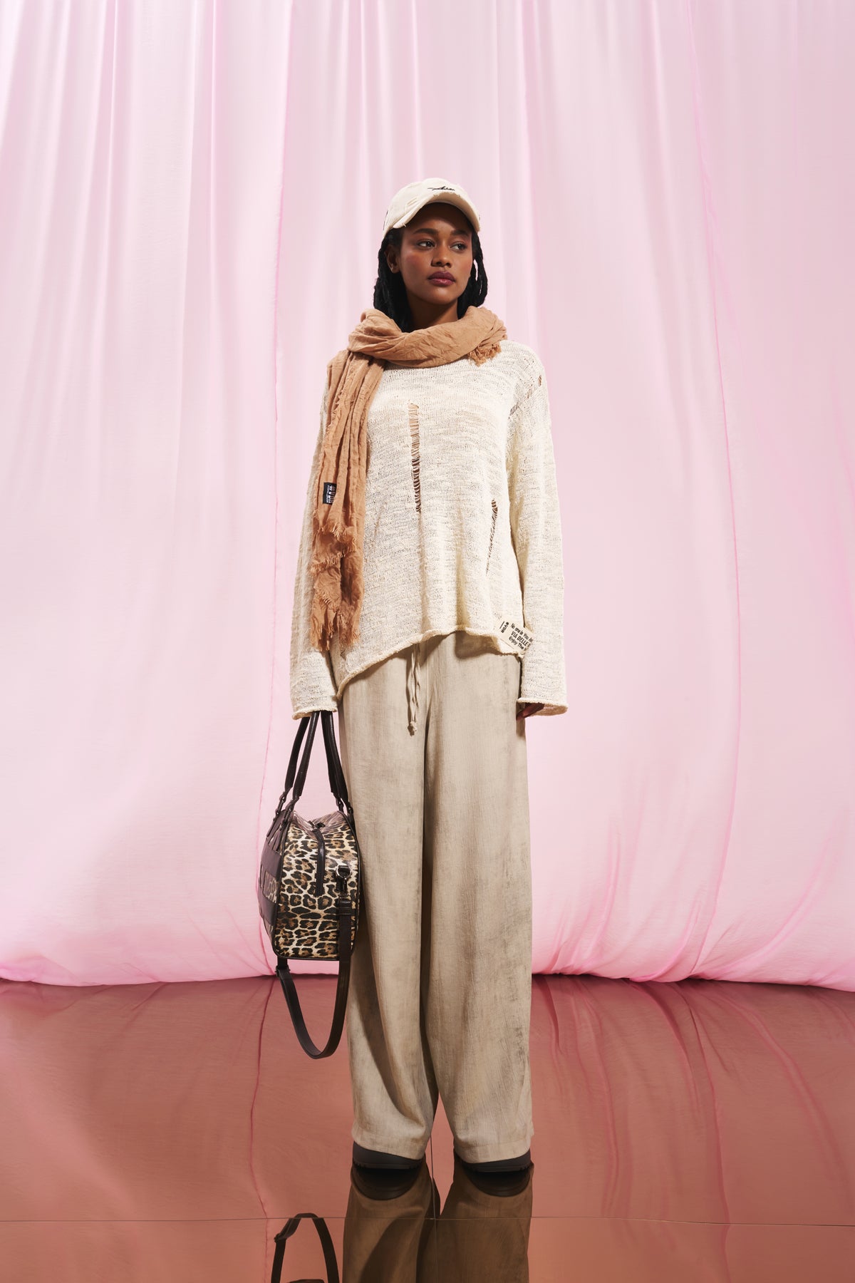 Beige Trousers 17252