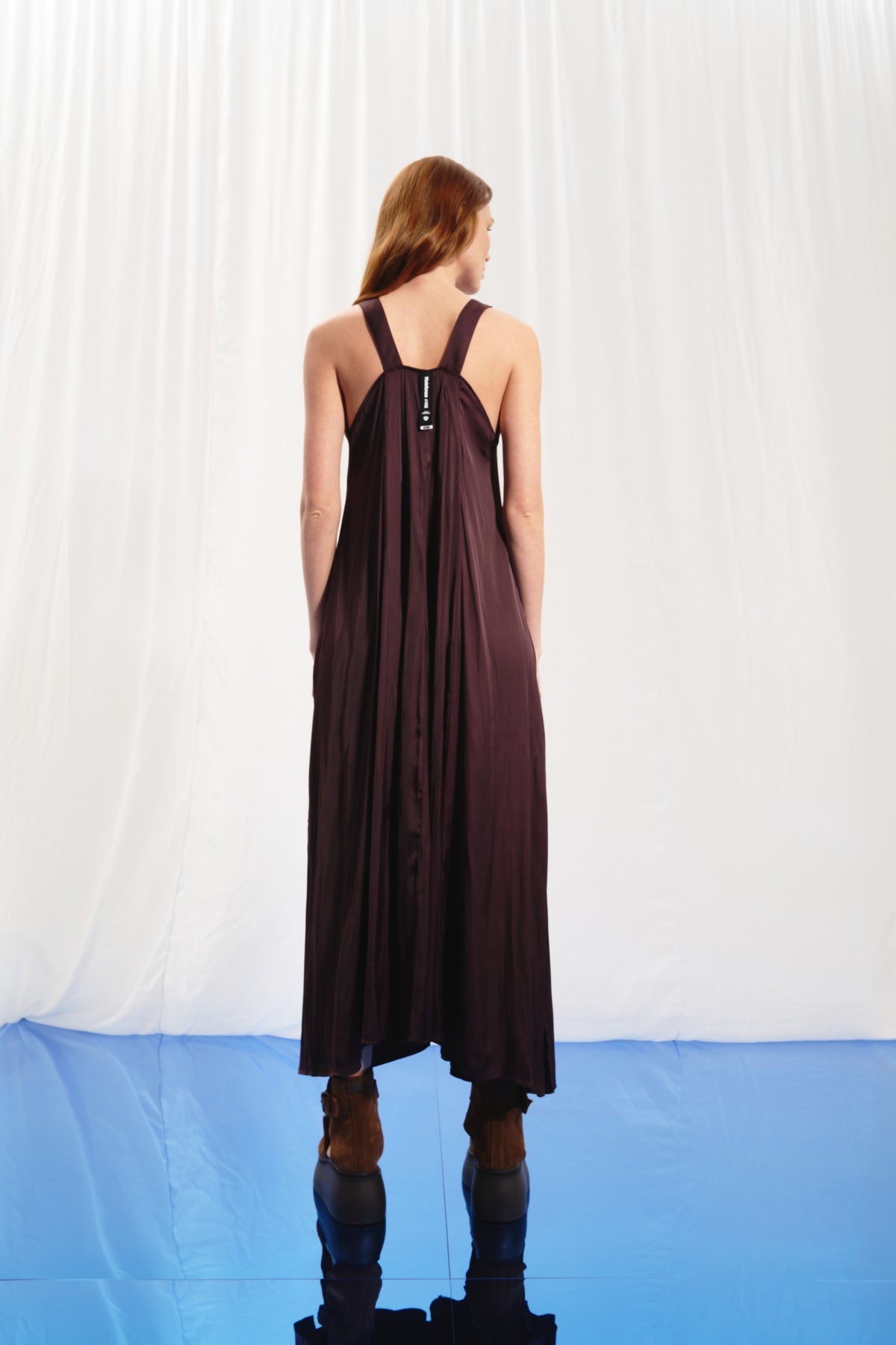 Burgundy Dress 17282