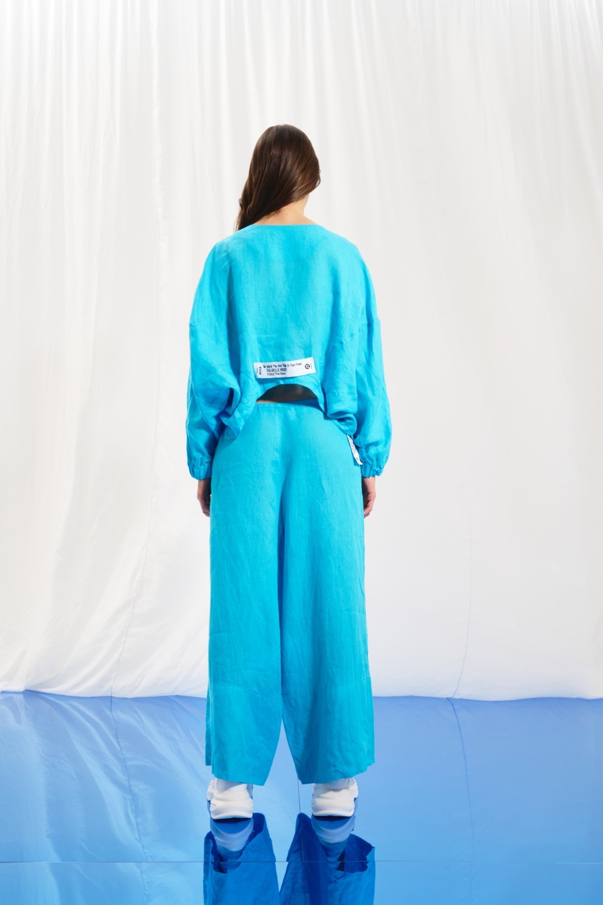 Light Blue Blouse 17293