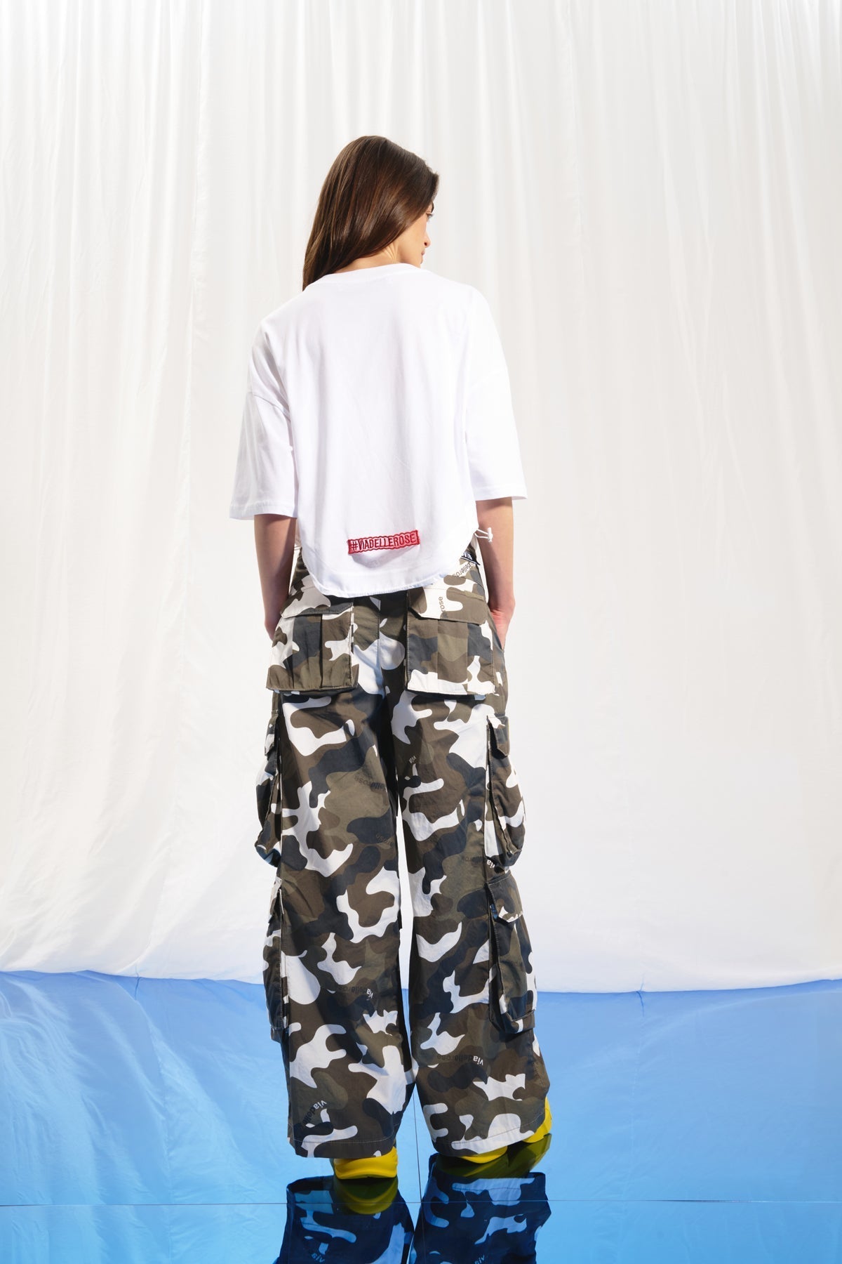 Khaki Camo Perakende Trousers 17364