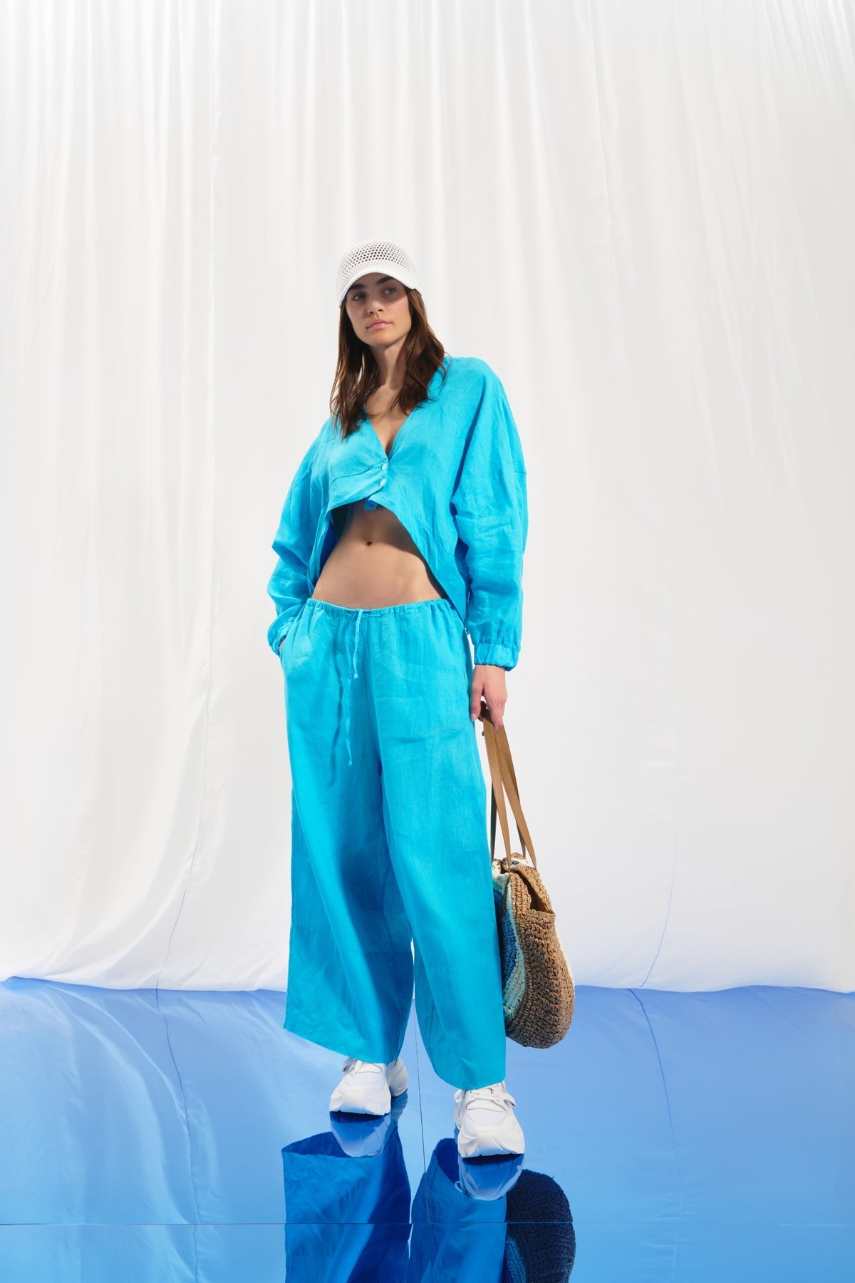 Light Blue Trousers 17369