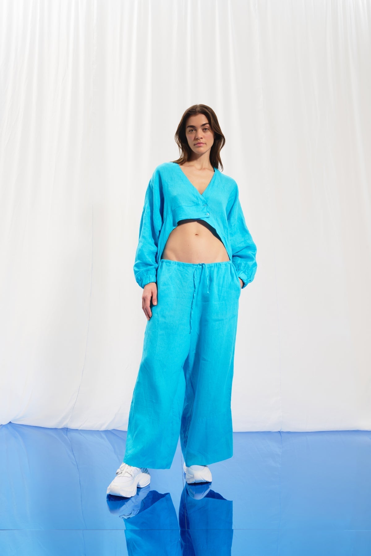 Light Blue Trousers 17369