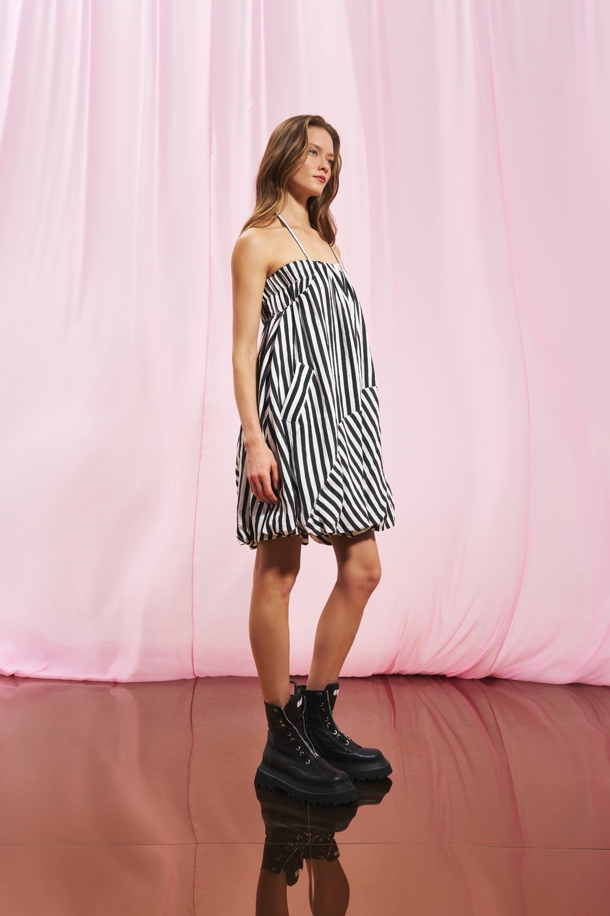 Black White Dress 17375