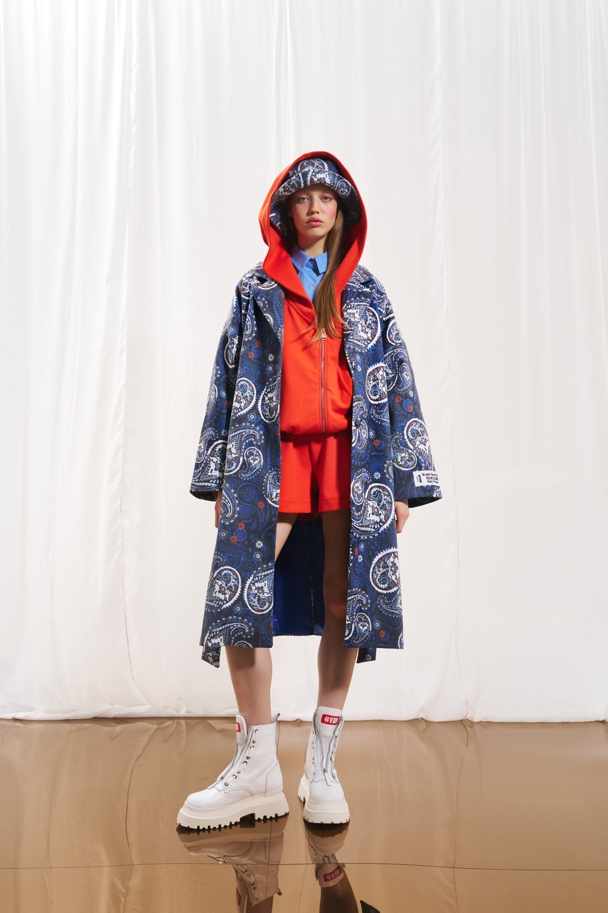 Navy Blue Coat 17385