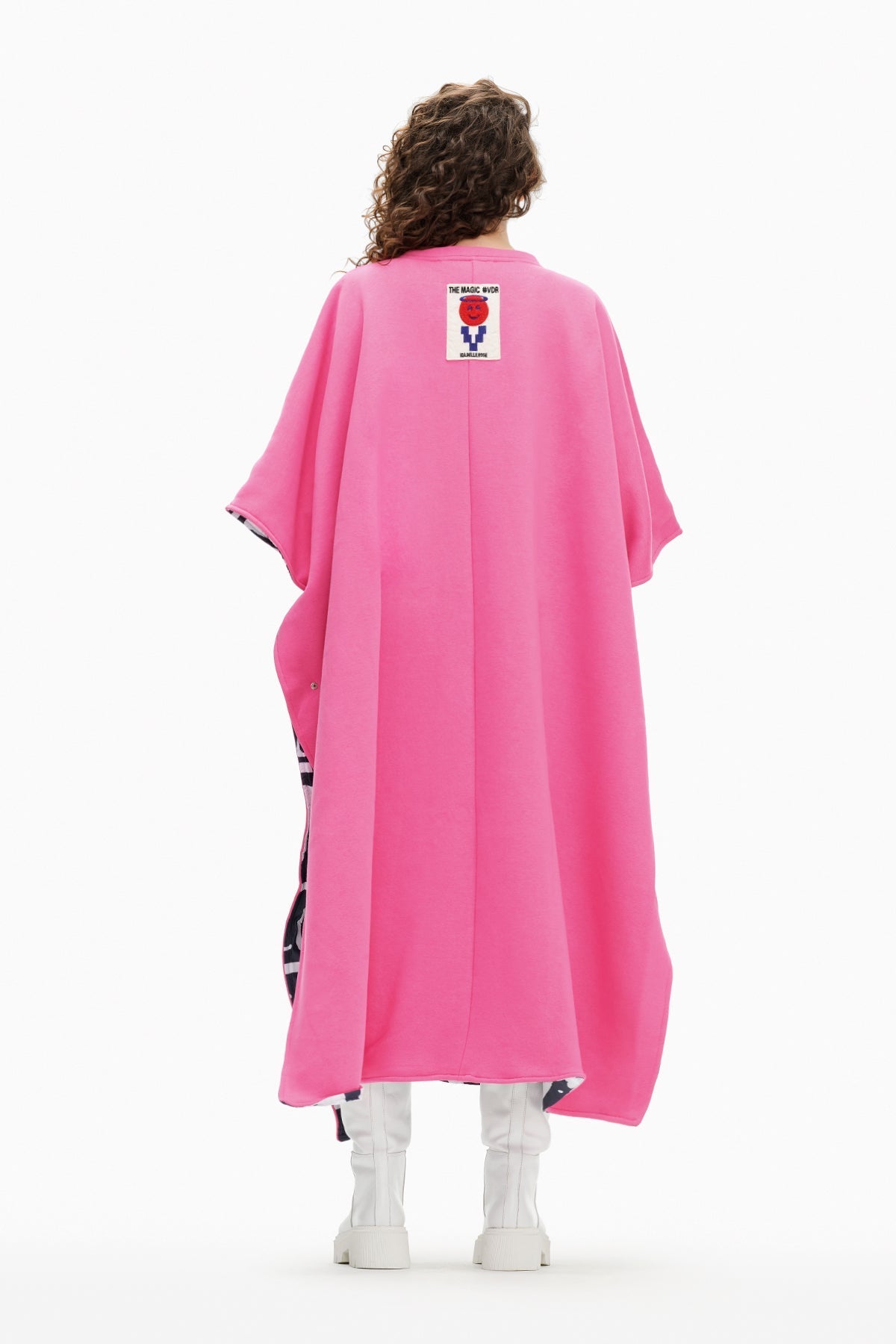 Pink Poncho 10087
