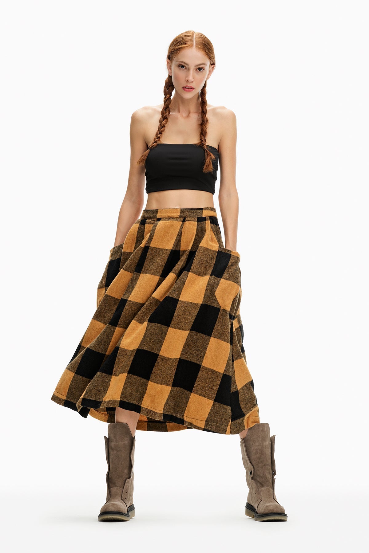 Camel Skirt 10186