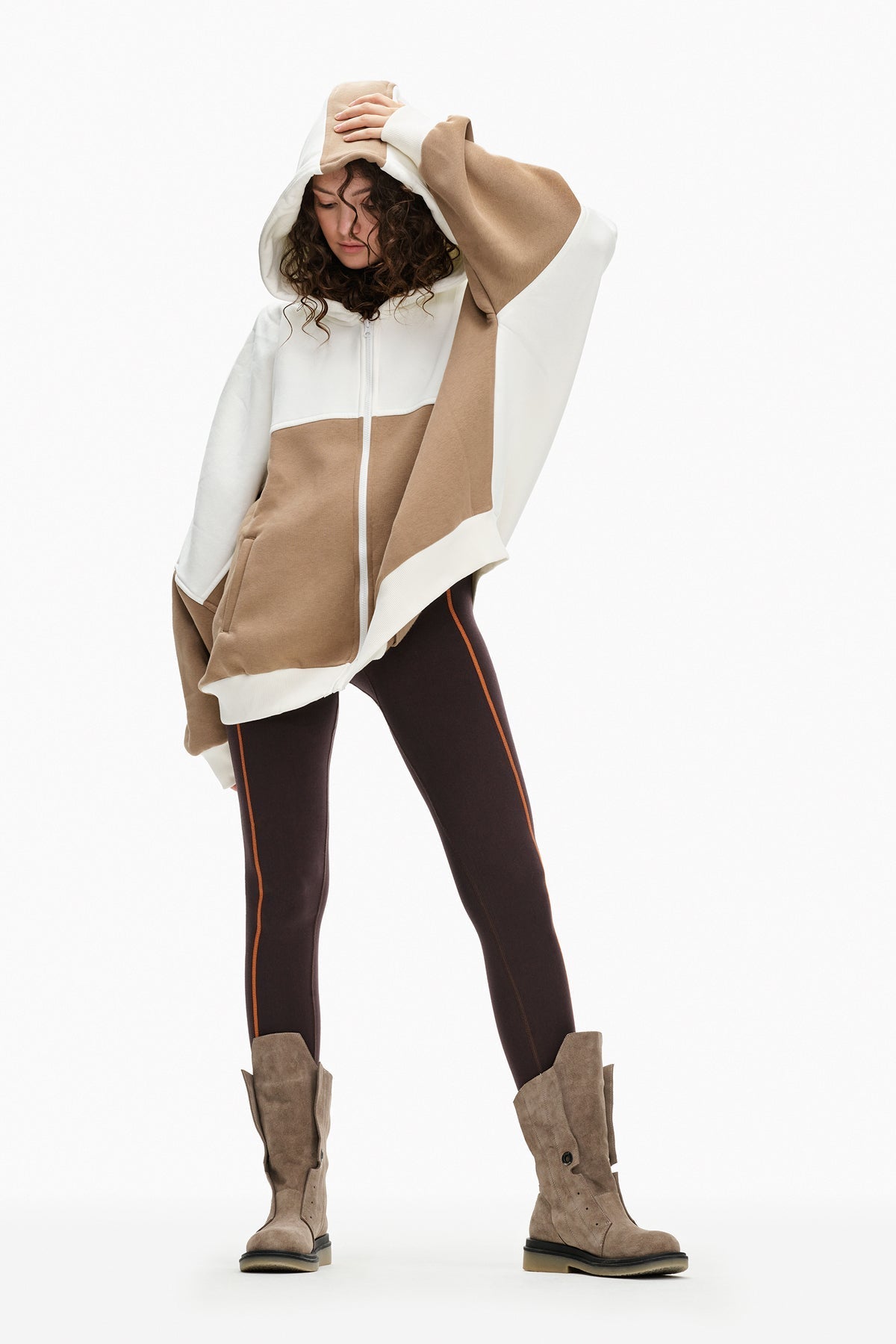 Off White Camel Sw-shirt 10189