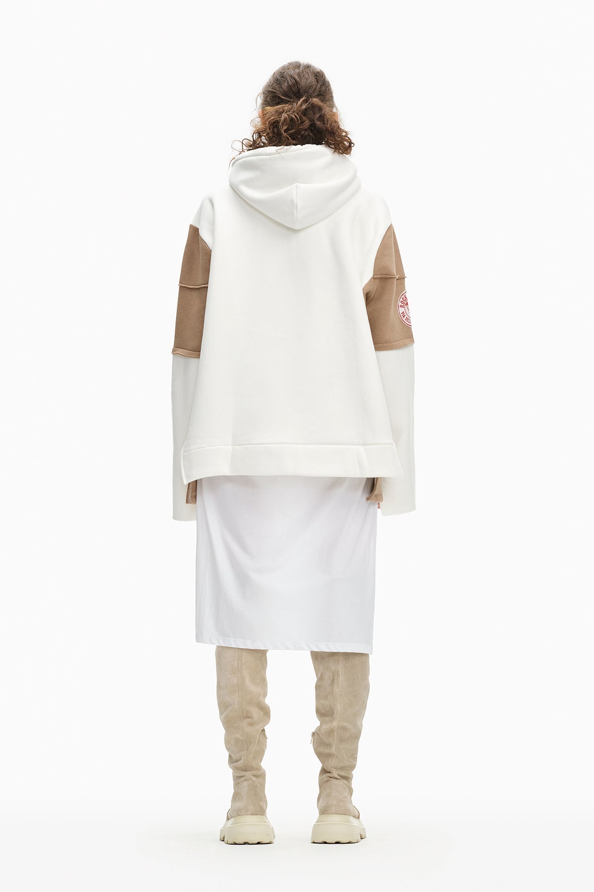 Off White Cappuccino Sw-shirt 10191