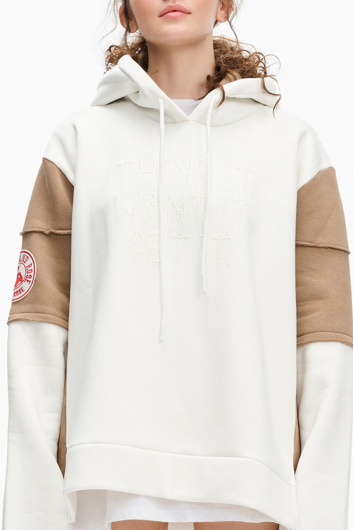 Off White Cappuccino Sw-shirt 10191