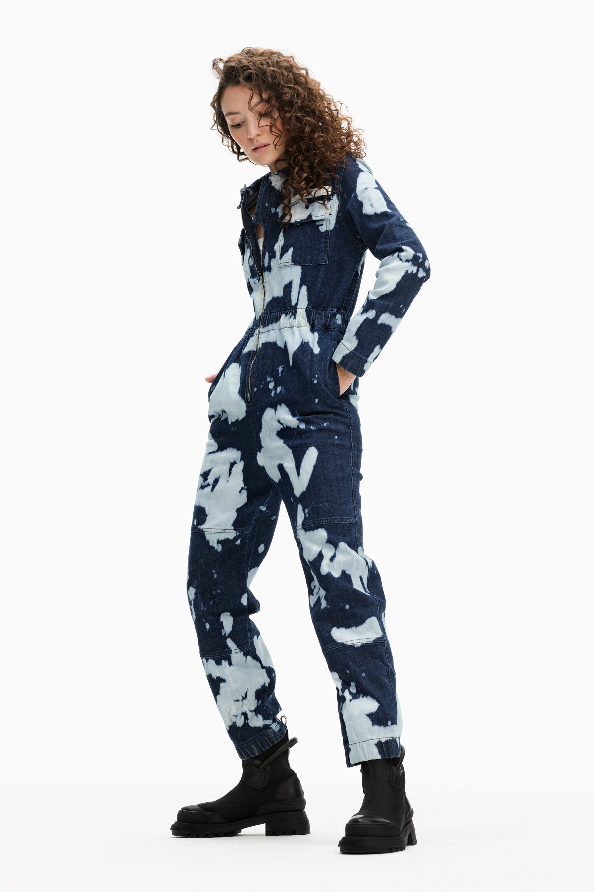 Blu Batik Overall 10204